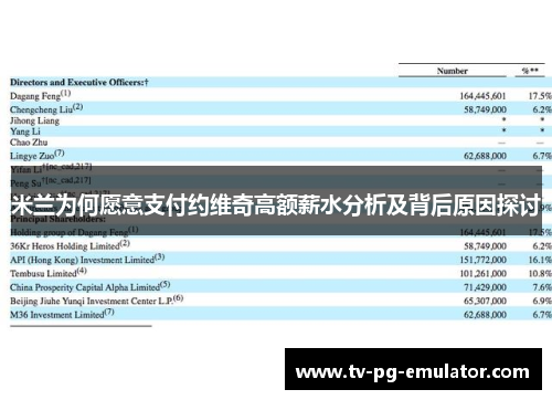 米兰为何愿意支付约维奇高额薪水分析及背后原因探讨